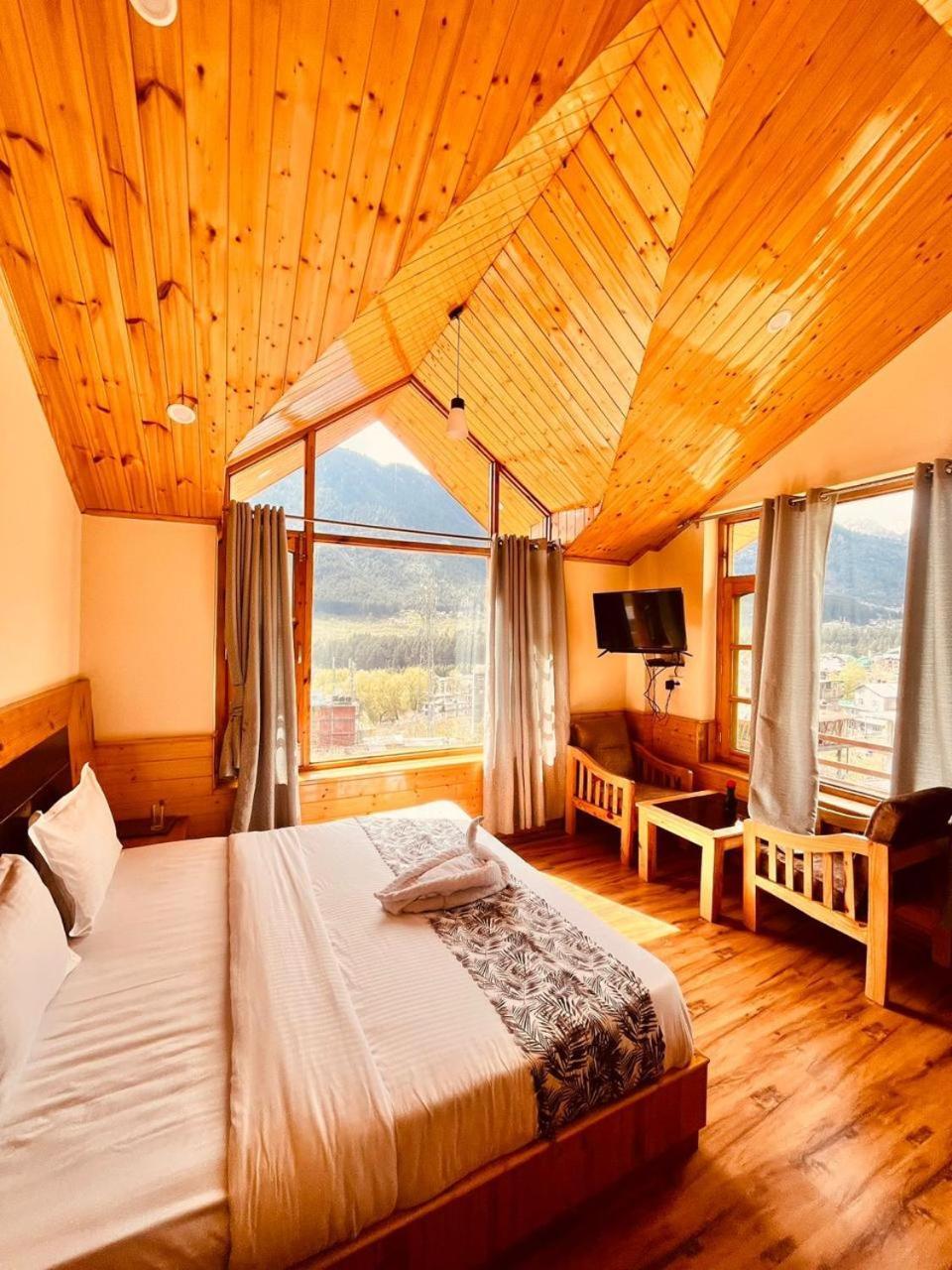 فندق The Rohtang Chalet مايالي المظهر الخارجي الصورة